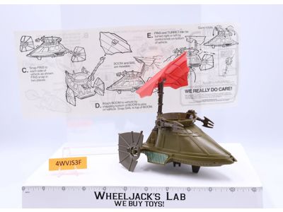 Desert Sail Skiff Mini Rig 100% Complete Star Wars ROTJ 1983 Kenner Vehicle