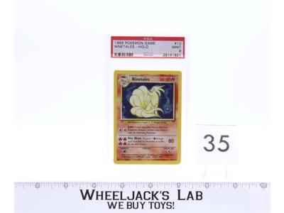 Ninetales 1999 Base Set Holo #12/102 PSA GRADED 9 MINT Pokemon Card