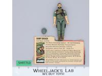 Clutch V1 Straight Arm 100% Complete G.I. Joe 1982 Hasbro Vintage Action Figure