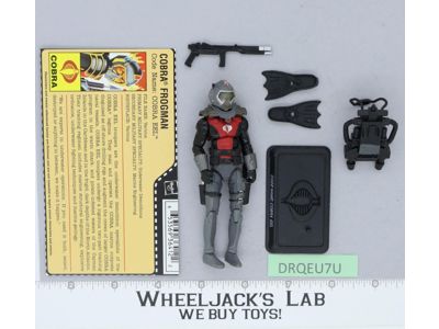 Cobra EEL v4 100% Complete 25th Anniversary G.I. Joe 2008 Hasbro Action Figure