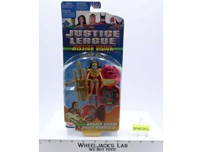 Wonder Woman Mujer Maravilla Justice League Mission Vision 2003 Mattel NEW MOSC