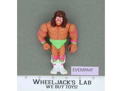 Ultimate Warrior 100% Complete WWF WWE Hasbro Wrestling 1990 Titan Sports