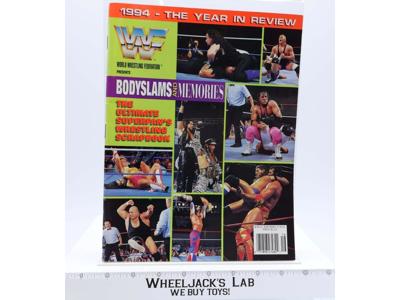 WWF Body Slams & Memories Ultimate Wrestling Scrapbook 1994 Year in Review