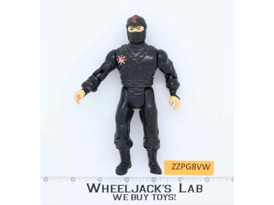 Black Ninja Warrior Chuck Norris Karate Kommandos Kenner 1986 Vintage Figure