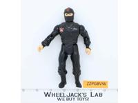 Black Ninja Warrior Chuck Norris Karate Kommandos Kenner 1986 Vintage Figure