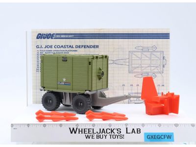 Coastal Defender 100% Complete GI Joe 1987 Hasbro Vintage Vehicle