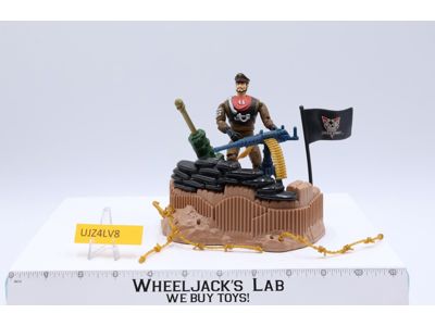 Enemy Battle Bunker W/ General Blitz Complete GI Joe Sgt. Savage 1994 Hasbro