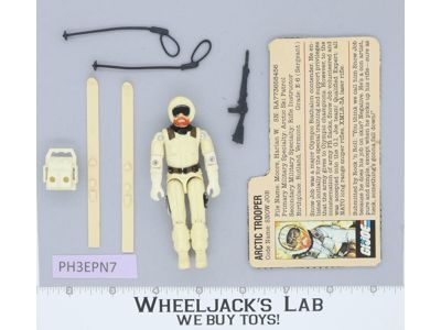 Snow Job V1 100% Complete G.I. Joe 1983 Hasbro Vintage Action Figure