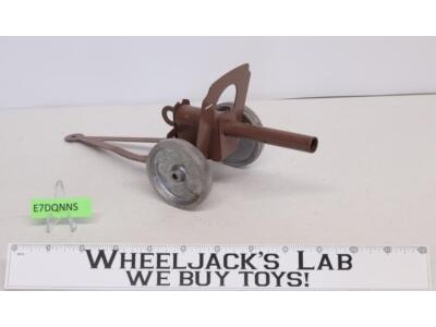 Metal Canon Cart 11" War Toys Soldier Weapons Miniatures Unbranded