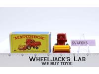 Claas Combine Harvester No. 65 Lesney Matchbox Series 1960's Made In England