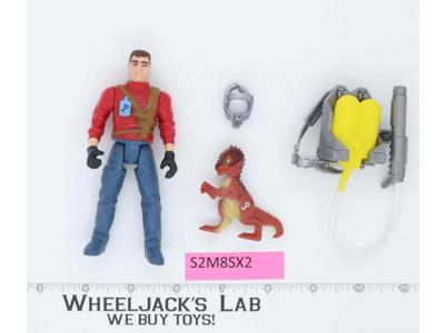 Dennis Nedry Complete Series 2 Jurassic Park 1993 Kenner Vintage Action Figure