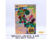 Samurai Leonardo Teenage Mutant Ninja Turtles 1990 Rose Art Puzzle W/Toy Inside