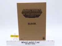 Eldor w/ Mailer MOSC NEW He-Man Classics MOTUC 2014 Mattel Action Figure