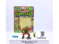 Muckman & Joe Eyeball w/ Cardback & Bubble 100% Complete TMNT 1990 Playmates