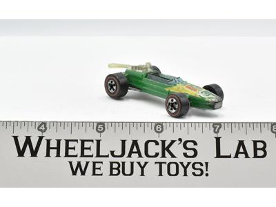 Rash 1 Green 1969 Redline Hot Wheels Mattel Vintage RL