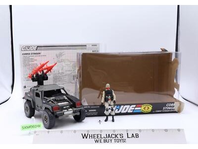 Cobra Stinger W/ Driver Complete GI Joe 25th Anniv. 2008 Hasbro Action Figure