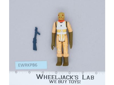 Bossk Bounty Hunter 100% Complete Star Wars ESB 1980 Kenner Figure NO REPRO