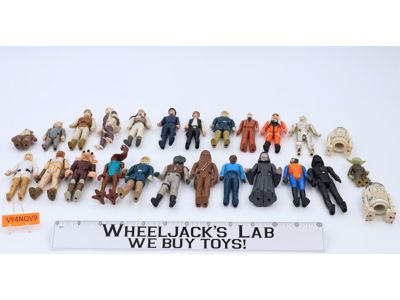 Lot of 25 Star Wars 1970s-1980s Kenner Vintage Action Figures