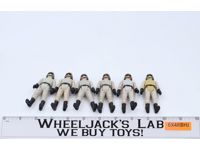 Lot of 6 Star Wars AT-ST Drivers 1980s Kenner Vintage Action Figures