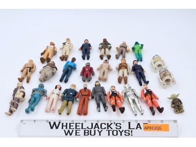 Lot of 25 Star Wars 1970s-1980s Kenner Vintage Action Figures
