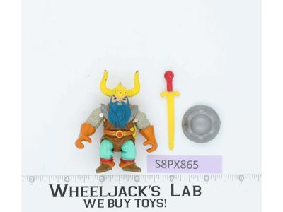 Elkhorn Dwarf 100% Complete Dungeons and Dragons 1983 LJN Vintage Action Figure