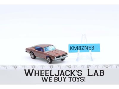 Custom Barracuda Copper w/Purple Interior 1967 Redline Hot Wheels Mattel Vintage