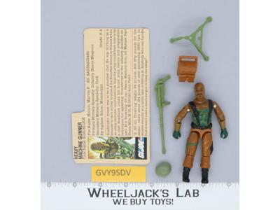 Roadblock V1 100% Complete G.I. Joe 1984 Hasbro Vintage Action Figure
