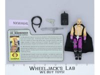 Dr. Mindbender V1 100% Complete G.I. Joe 1986 Hasbro Vintage Action Figure