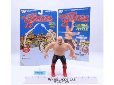 George The Animal Steele w/ Cardback WWF LJN Titan Sports 8" 1985 1986 POSTER