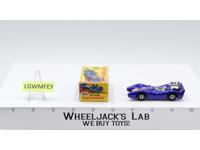 Blue Shark No 61 Superfast Lesney Matchbox 1971 W/Box England Vintage
