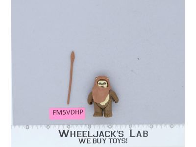Wicket Ewok 100% Complete TAIWAN Star Wars ROTJ 1984 Kenner Figure NO REPRO