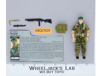 Falcon V1 100% Complete G.I. Joe 1987 Hasbro Vintage Action Figure