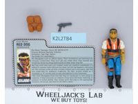 Red Dog V1 100% Complete G.I. Joe 1987 Hasbro Vintage Action Figure