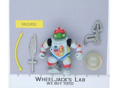 Space Cadet Raph 100% Complete Teenage Mutant Ninja Turtles TMNT Playmates 1990