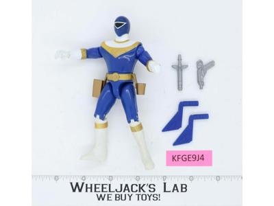 Blue Ranger III Axe Action Zeo Power Rangers 1996 Bandai Action Figure