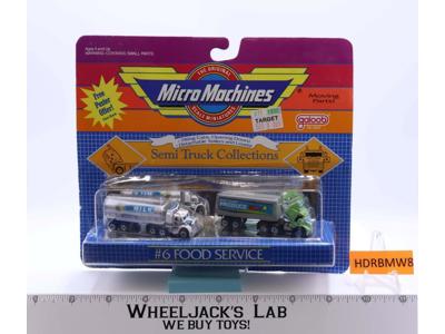 Semi Truck Collections #6 Food Service Micro Machines Galoob 1989 NEW MOSC