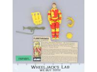 Blowtorch V1 100% Complete G.I. Joe 1984 Hasbro Vintage Action Figure