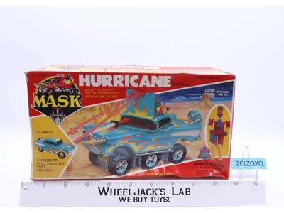 Hurricane Hondo Maclean 100% Complete W/Box MASK 1986 Vintage Action Vehicle