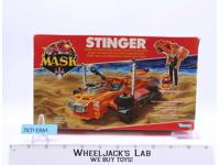Stinger W/ Bruno Sheppard 100% Complete W/Box MASK 1986 Kenner Vehicle