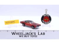 Custom Eldorado Red 1968 Hot Wheels Mattel Vintage Redline RL WITH BUTTON