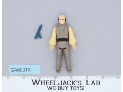 Lobot 100% Complete Star Wars ESB 1980 Kenner Vintage Action Figure NO REPRO