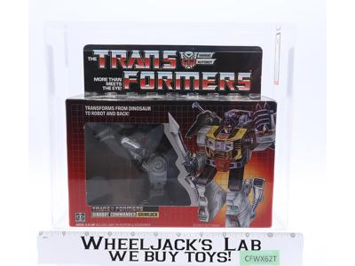 Grimlock AFA GRADED 80 80/90/90 G1 Transformers Hasbro Tape Sealed MISB