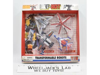 Sky-Bot Transformable Robots Tek Toys Robot Action Figure