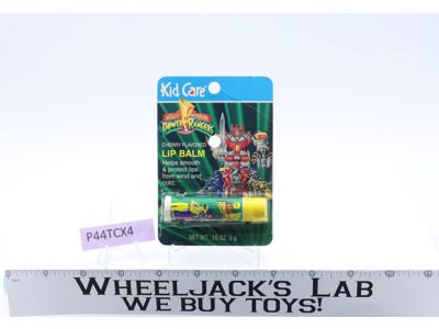 Lip Balm Mighty Morphin Power Rangers 1994 Kids Care NEW SEALED