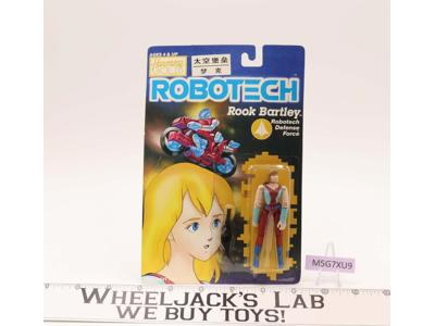 Rook Bartley Robotech Harmony Gold Vintage Action Figure NEW MOSC SEALED