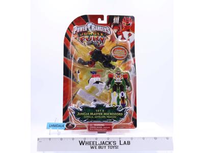 Set E Jungle Master Microzord Power Rangers Jungle Fury 2007 Bandai NEW SEALED