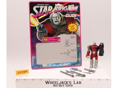 Destro V4 100% Complete G.I. Joe w Cardback 1993 Hasbro Vintage Action Figure