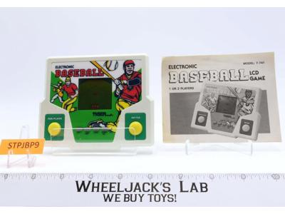 Baseball W/Instruction Sheet 1987 Tiger Handheld Electronic Game WORKS