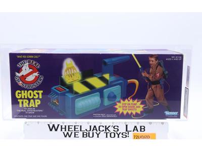 Ghost Trap AFA GRADED 75+ Ghostbusters 1988 Kenner No Color Break NEW SEALED