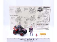 Iguana W/ Lester Sledge 100% Complete M.A.S.K. Kenner 1986 Action Figure Vintage